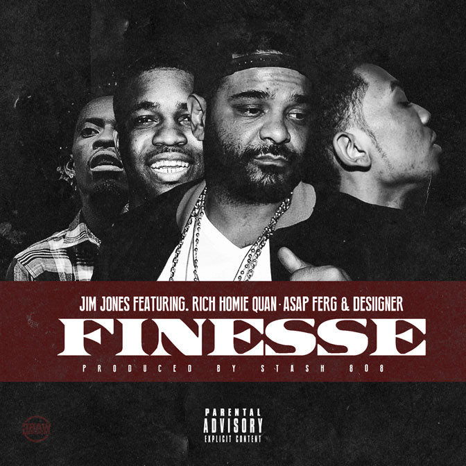 Jim Jones Ft. Rich Homie Quan, A$AP Ferg & Desiigner – Finesse