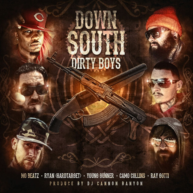 DJ Cannon Banyon Ft. Mo Beats, Hard Target, Young Gunner, Camo Collins & Ray Gotti – Down South Dirty Boys