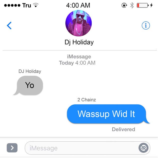 DJ Holiday Ft. 2 Chainz – Wassup Wid It