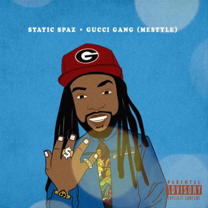 Static Spaz – Gucci Gang (Freestyle)
