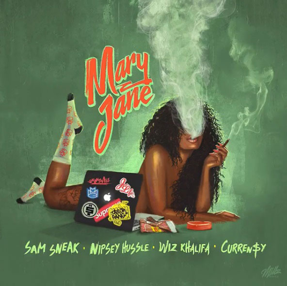 DJ Sam Sneak Ft. Nipsey Hussle, Wiz Khalifa & Curren$y – Mary Jane