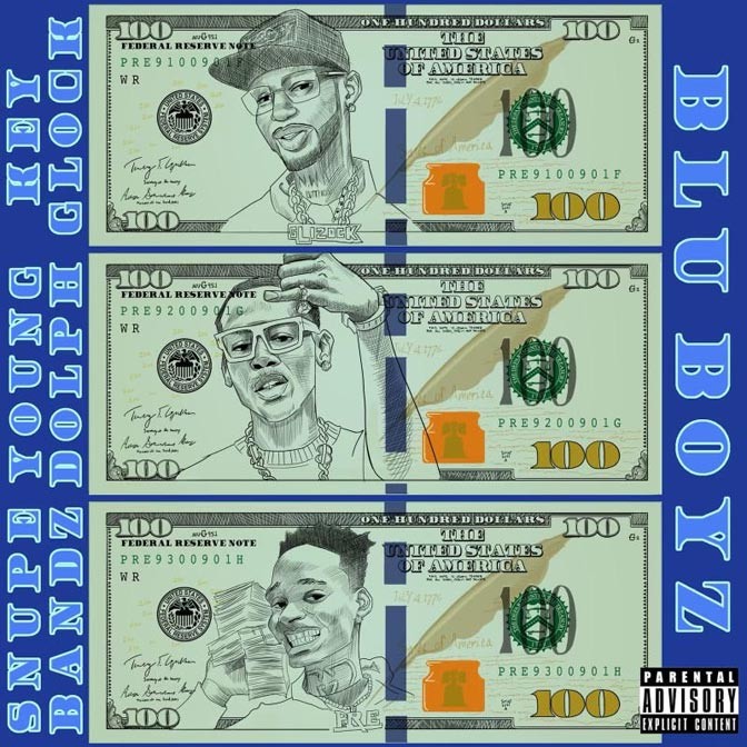 Young Dolph & Key Glock Ft. Snupe Bandz – Blu Boyz