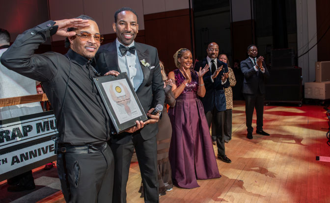 T.I. Receives Prestigious Phoenix Award from City of Atlanta + Mayor Andre Dickens